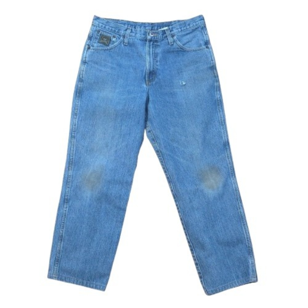Cinch Jeans Size 33x32 Green Label Relaxed Fit Workwear Mid Rise Blue Denim
